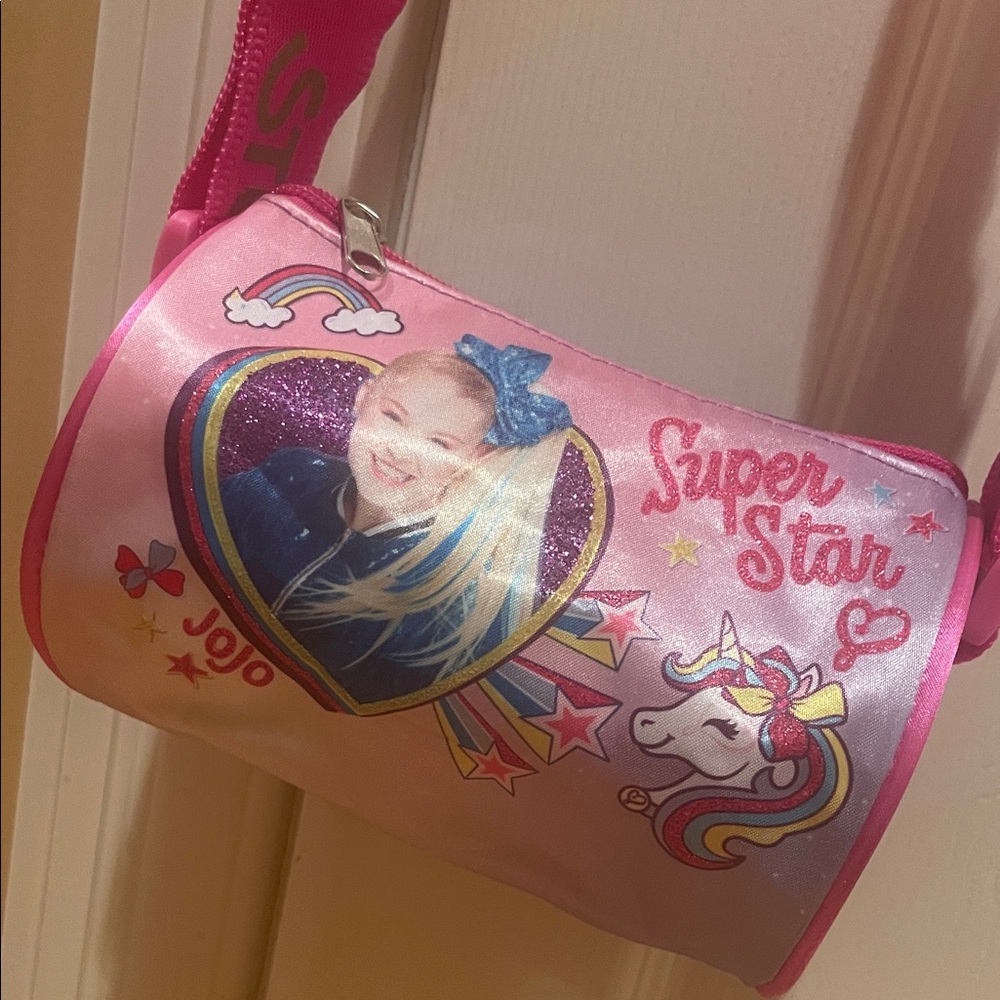 JoJo Siwa Pink Superstar Unicorn Bag